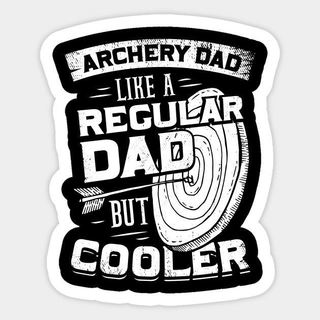 Archery Dad Archer Father Gift Sticker by Dolde08